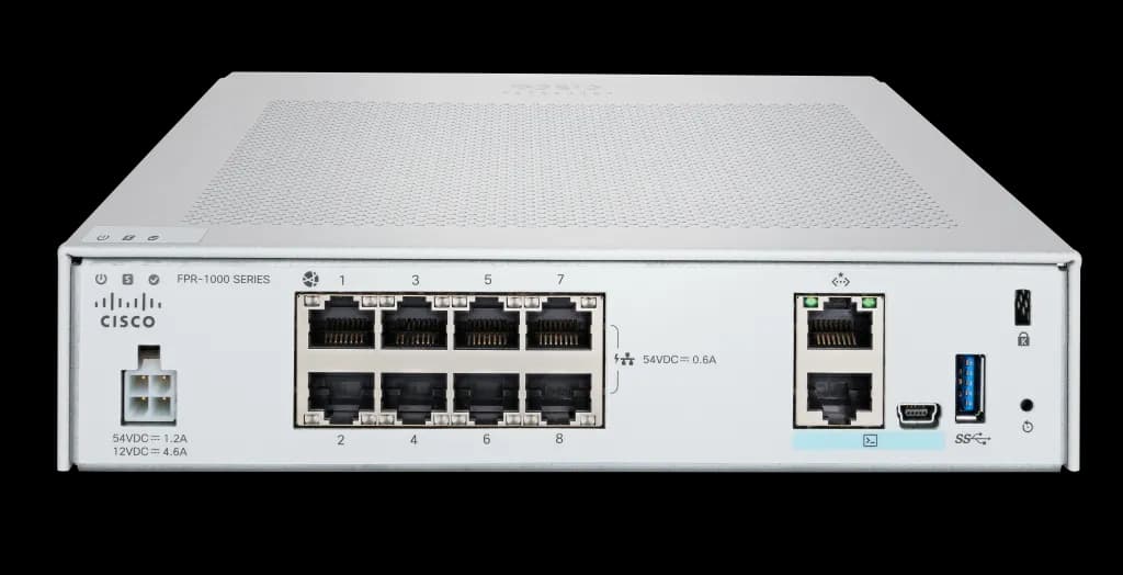Устройство сетевой безопасности / FPR1010-NGFW-K9 / Cisco Firepower 1010 NGFW Appliance, Desktop